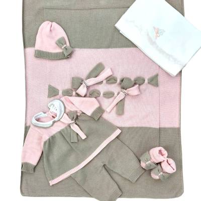 Corredino neonata in cotone 1 mese - 