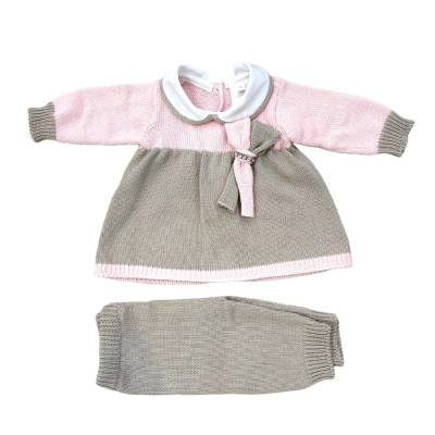 Corredino neonata in cotone 1 mese - 