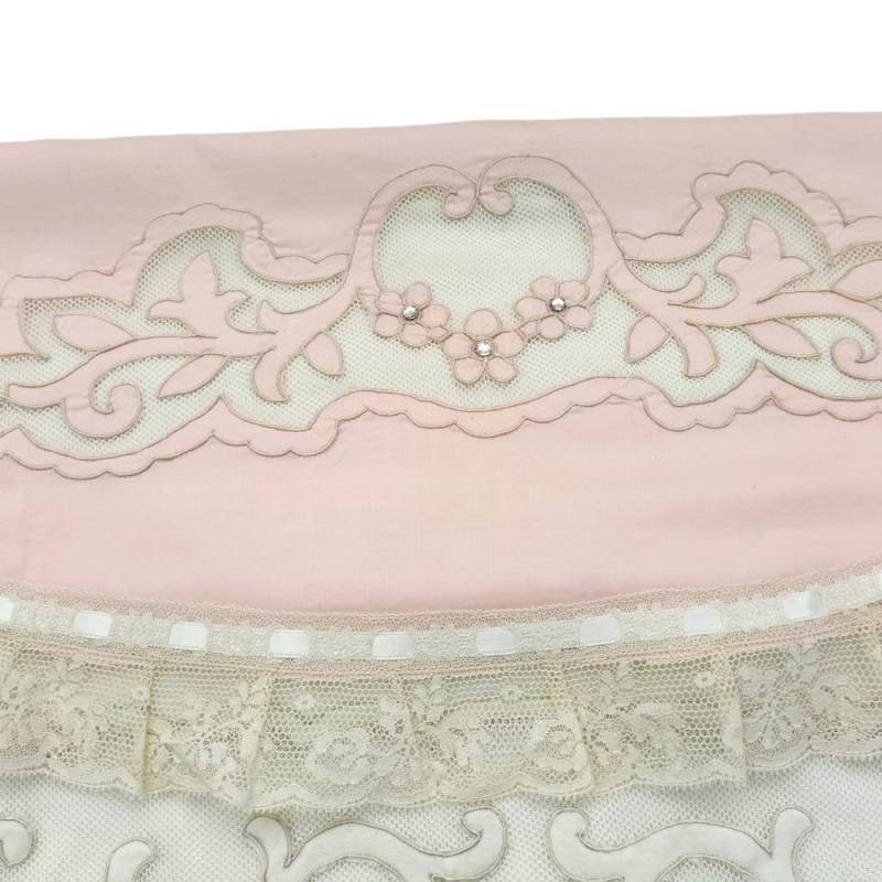 Elegant baby blanket and sheet - 