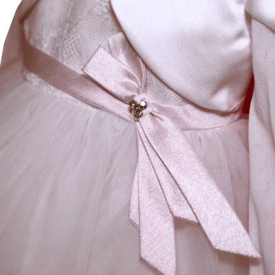 Vestido de ceremonia de bautizo de niña con banda de 18 meses Minù - 