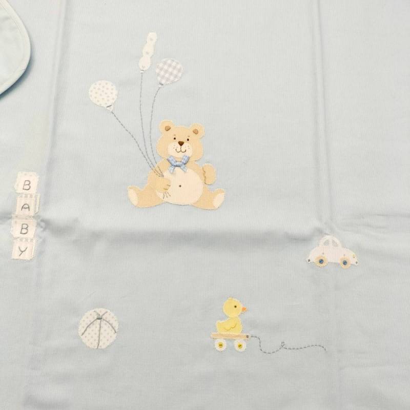 Copertina e lenzuolino neonato - 
