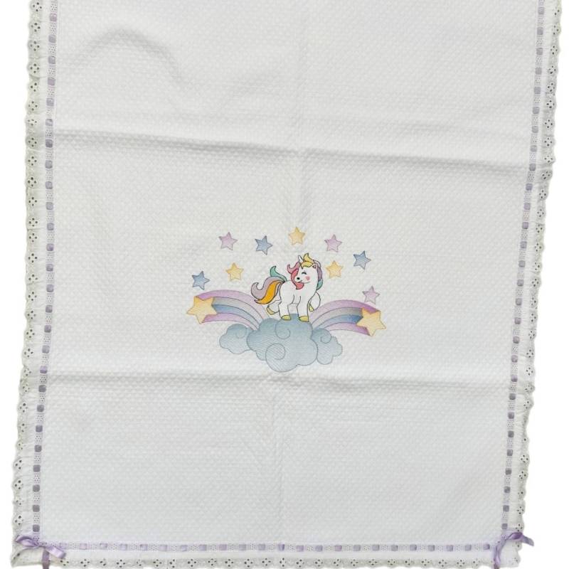 Cobertor e lençol de unicórnio - 