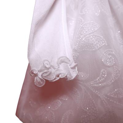 Vestido de cerimónia de batizado branco para bebé menina 12 meses Minù - 