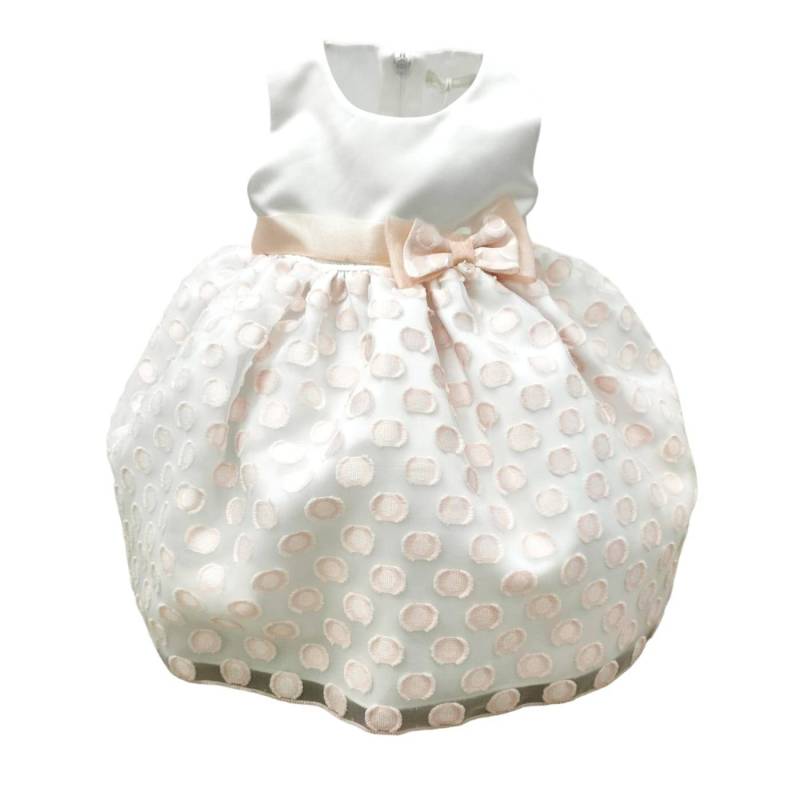 Ropa de bebé niña - Elegante vestido de recién nacida 3 meses Ninnaoh - Vendita Abbigliamento Neonato
