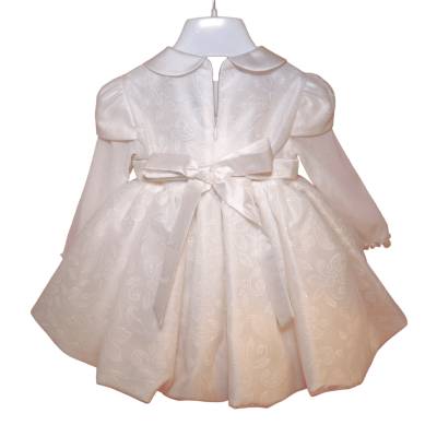 Robe de cérémonie de baptême blanche pour bébé fille 12 mois Minù - 