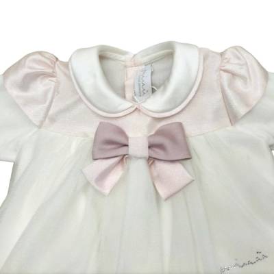 Elegante funda de chenilla para recién nacido Minù 1 mes - 