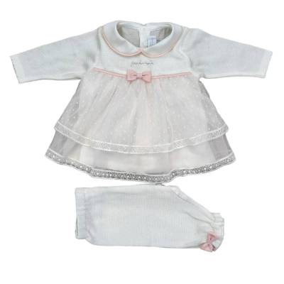 Elegant cotton newborn cover 3 months Minù - 