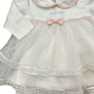 Elegant cotton newborn cover 3 months Minù - 