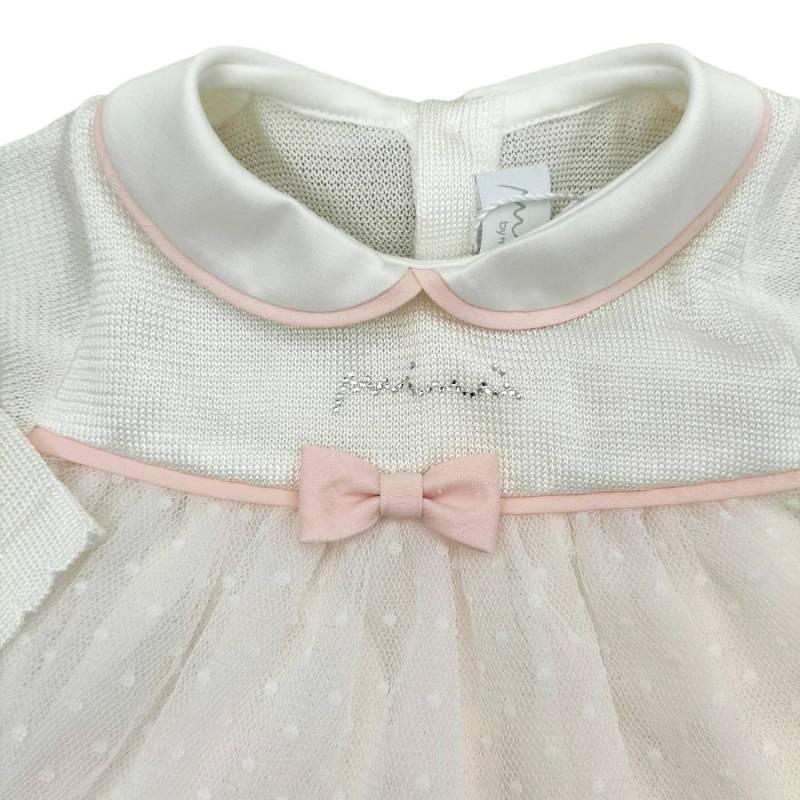 Elegant cotton newborn cover 3 months Minù - 