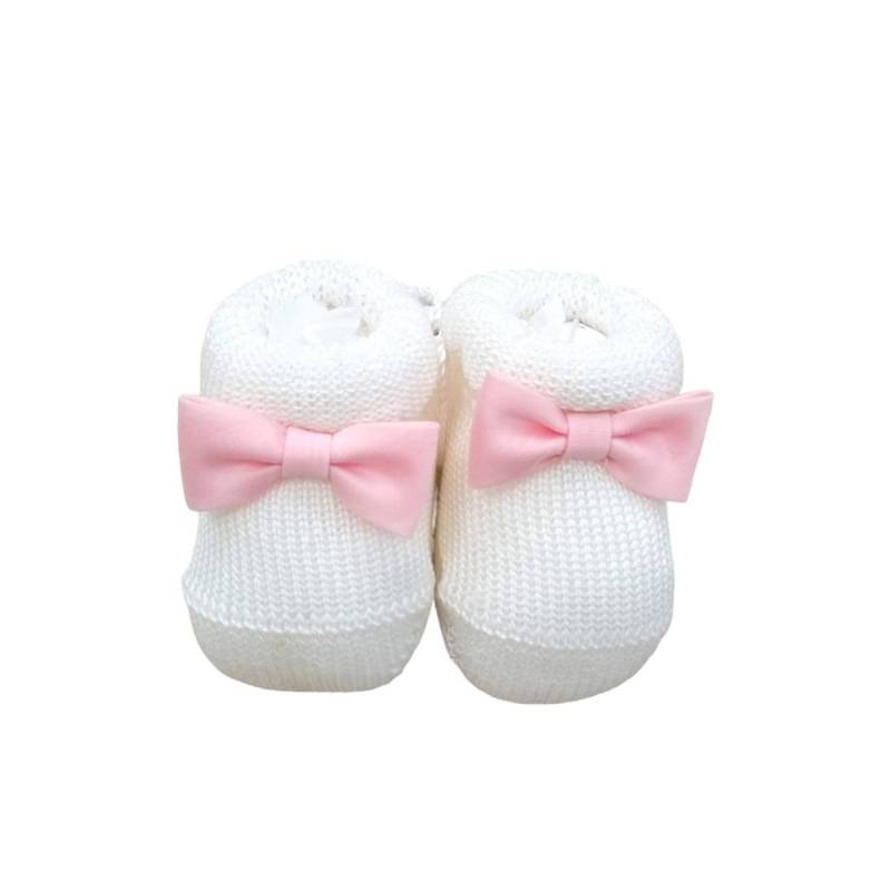 Zapatos de bebé - Pantuflas de algodón para bebé Minu' - Vendita Abbigliamento Neonato