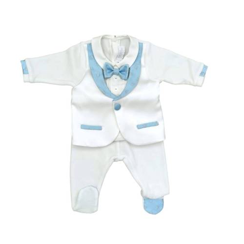 Couvre-bébé en chenille pour nouveau-né Minù 1 mois - 