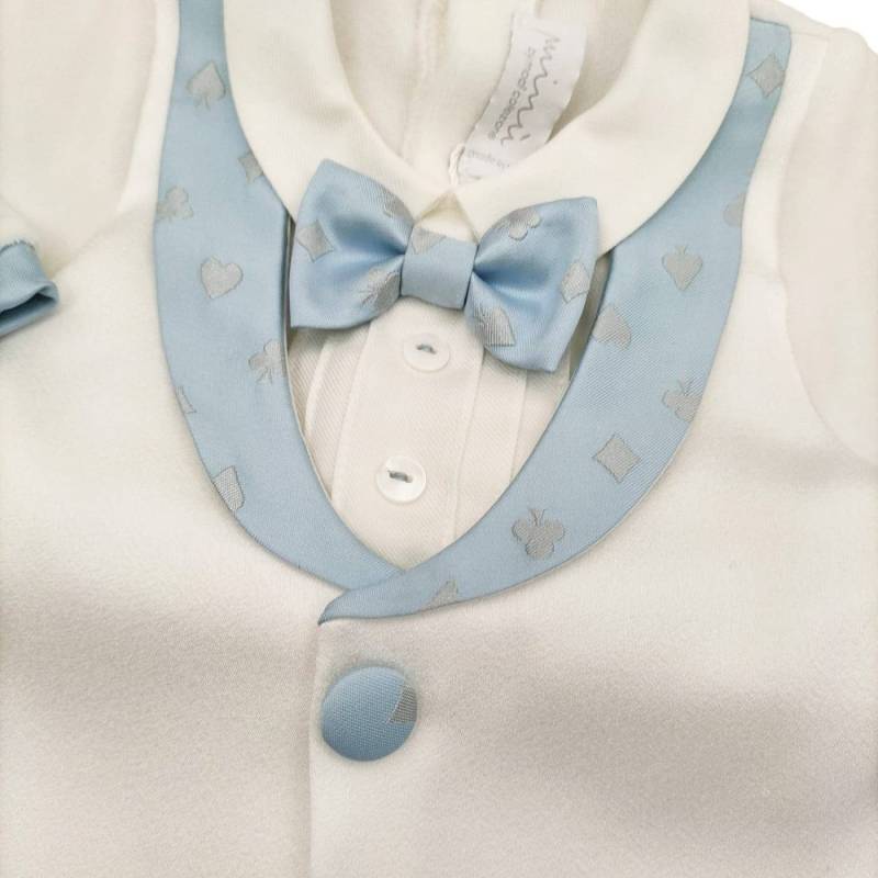 Coprifasce neonato ciniglia Minù 1 mese - 