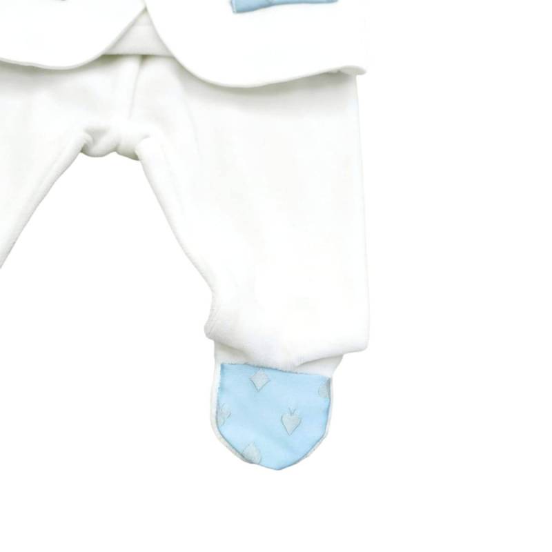 Coprifasce neonato ciniglia Minù 1 mese - 