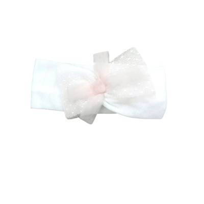 Eleganter Strampler für Neugeborene mit Stirnband 3 Monate Minù - 
