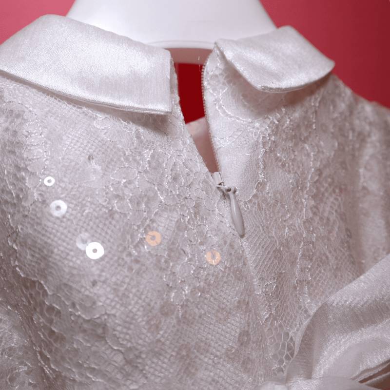 Vestido ceremonia bautizo bebé niña 9 y 18 meses Minù - 