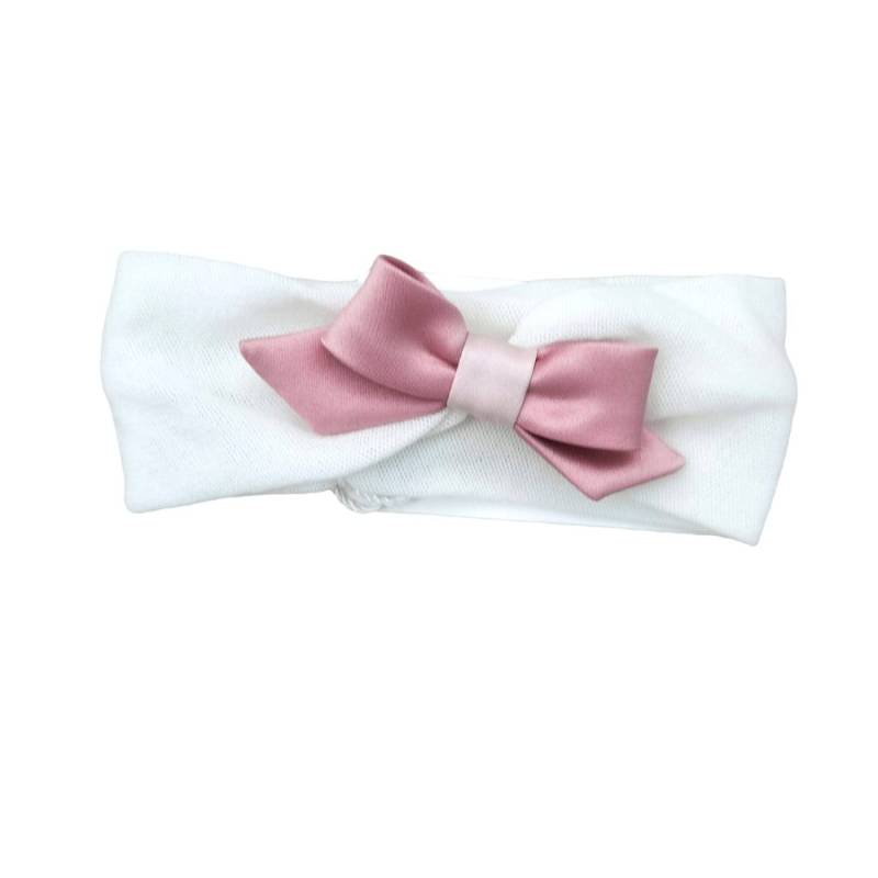 Elegante funda de chenilla para recién nacido Minù con banda para 3 meses - 