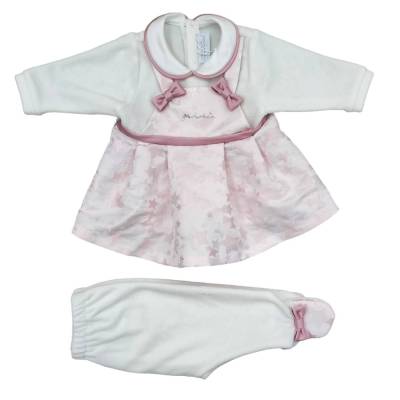 Coprifasce neonata elegante ciniglia Minù - 