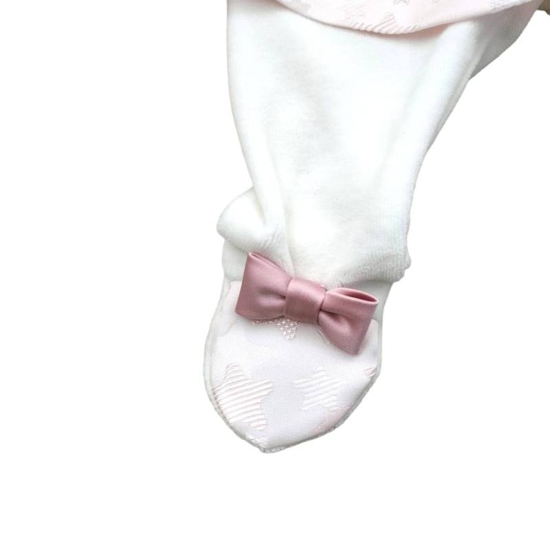 Elegant chenille newborn cover Minù - 