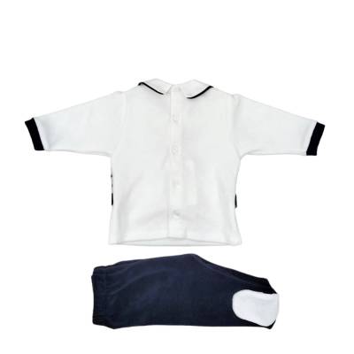 Neugeborenes Baby Chenille-Layette Minù - 