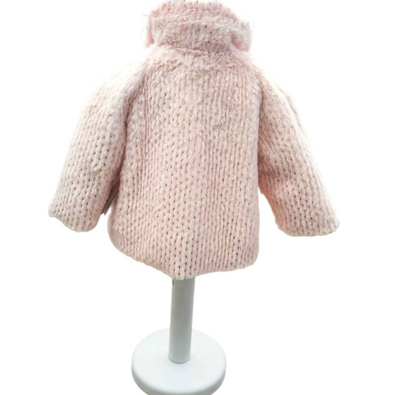 Manteau de fourrure rose - 