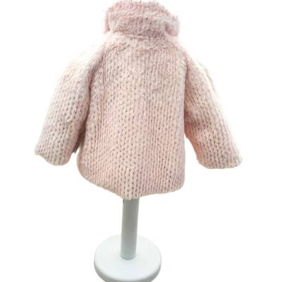 Baby pink fur coat - 
