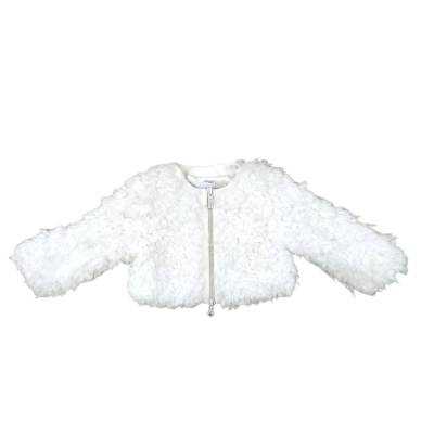 White newborn fur coat Minù - 