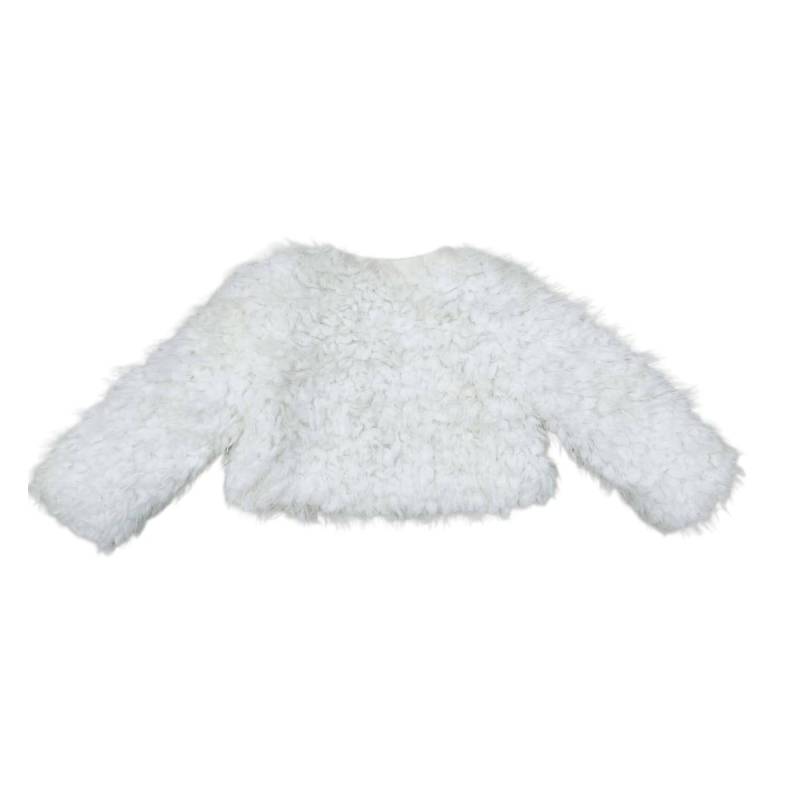 Pelliccetta neonata bianca Minù - 