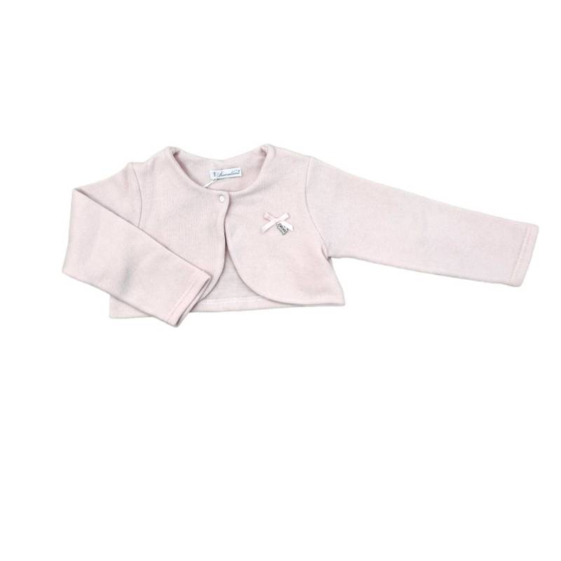 Vestido de niña con encogimiento de hombros Barcellino - 