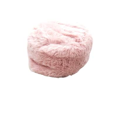 Gorro de piel sintética rosa bebé 6 meses Minù - 