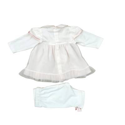 Coprifasce neonata elegante 1 mese con cuffietta Minù - 