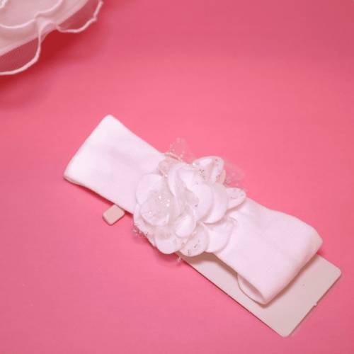 Robe de cérémonie de baptême pour fille avec bandeau 12 et 18 mois -  2