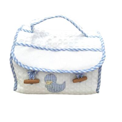 Bademantel und Babytasche - 