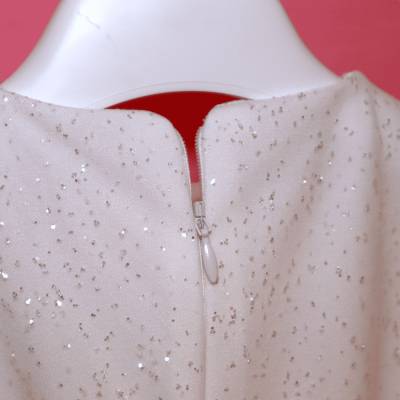 Vestido de bautizo niña con banda 12 y 18 meses - 