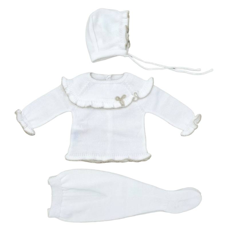 Tutine e Coprifasce Neonata Autunno Inverno - Coprifasce neonata misto lana - Vendita Abbigliamento Neonato