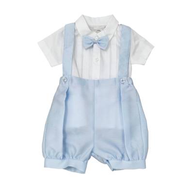 Jardineiras elegantes 6 e 12 meses Ninnaoh - 