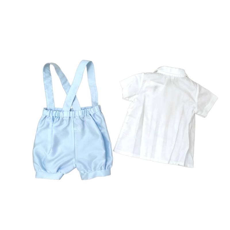 Elegante Latzhosen 6 und 12 Monate Ninnaoh - 