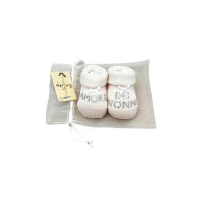 Neugeborener Babyschuh "Liebe der Großeltern" 0/3 Monate - 