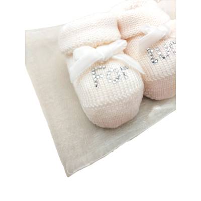 Lucky newborn baby shoes 0/3 months - 