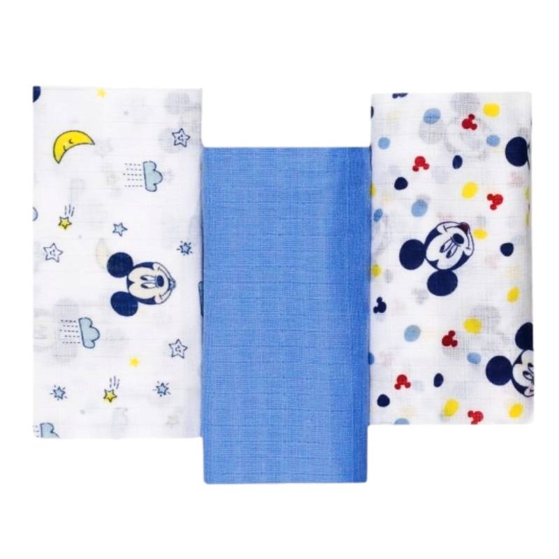 Newborn baby gauzed muslin towels Elleppi Disney - 
