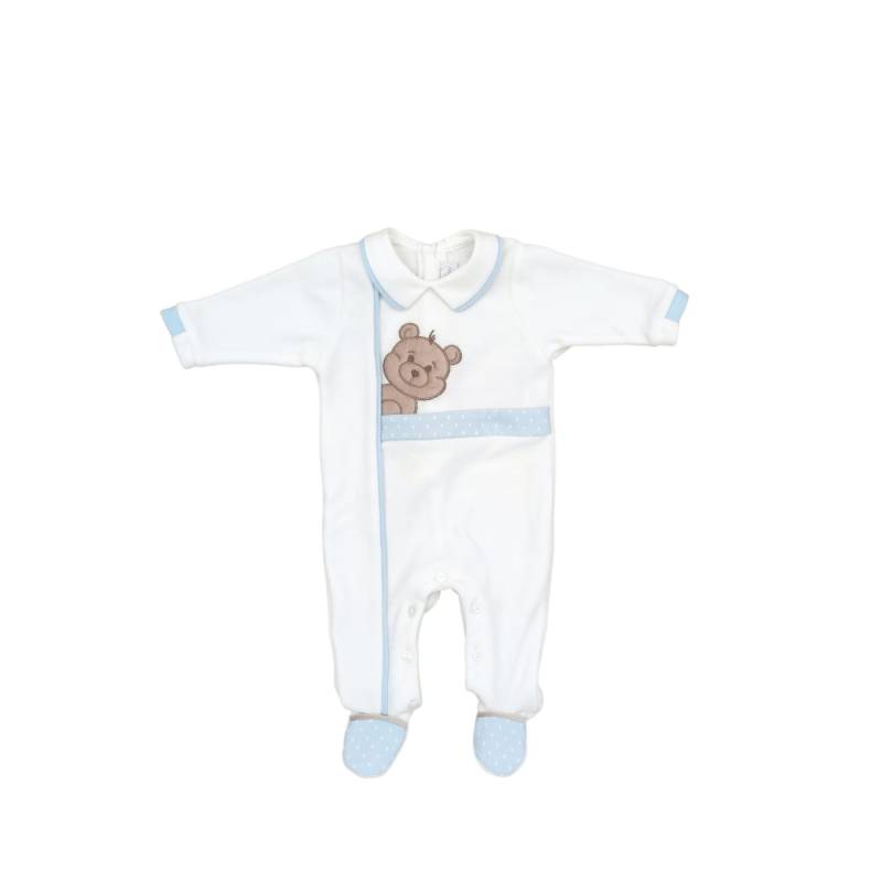 Pelele de chenilla para recién nacido Minù 1 mes - 