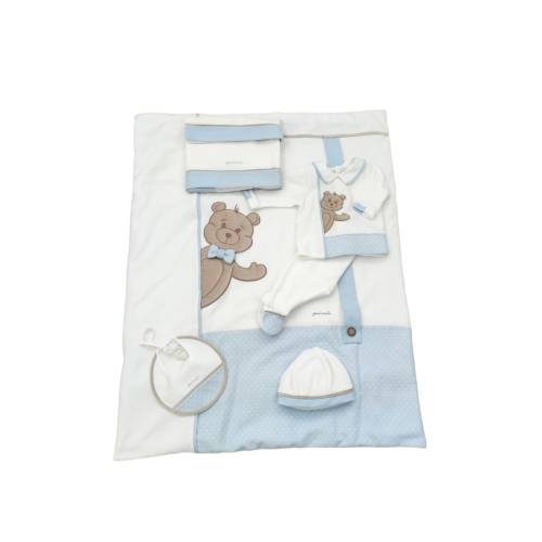 Layette en chenille pour nouveau-né Minù - 