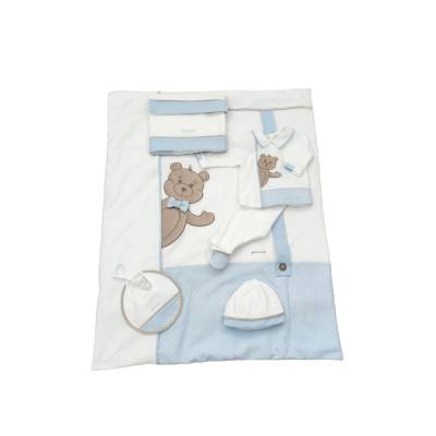 Neugeborenes Baby Chenille-Layette Minù - 