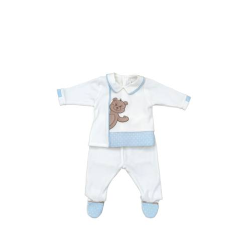 Neugeborenes Baby Chenille-Layette Minù -  2