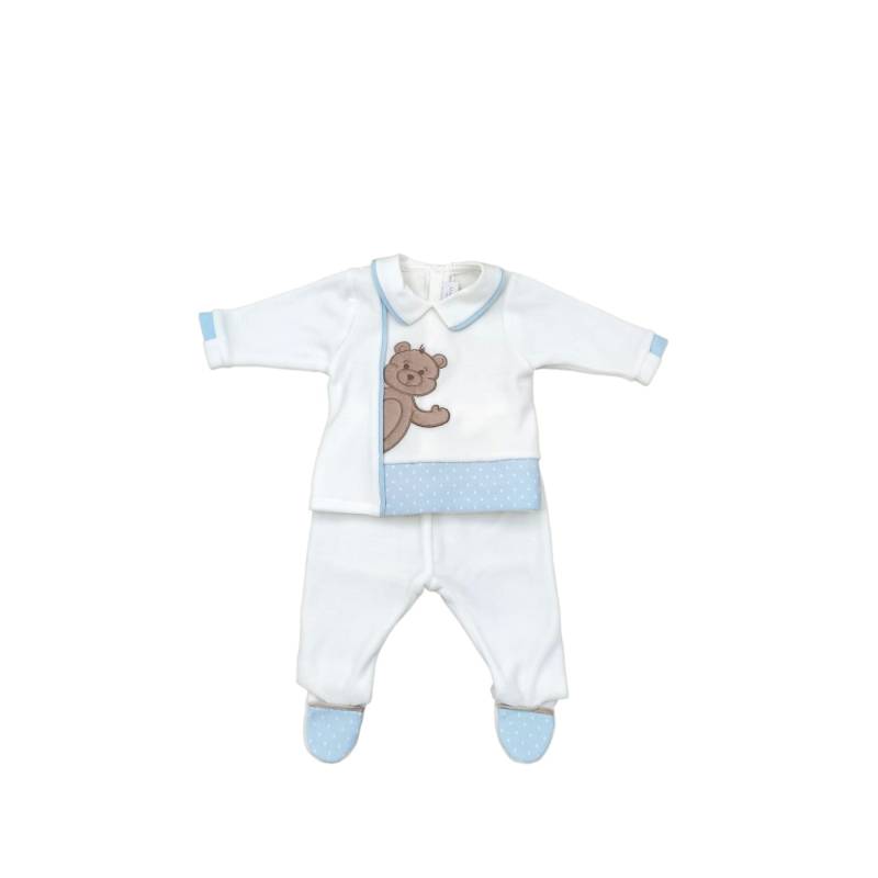 Newborn baby chenille layette Minù - 