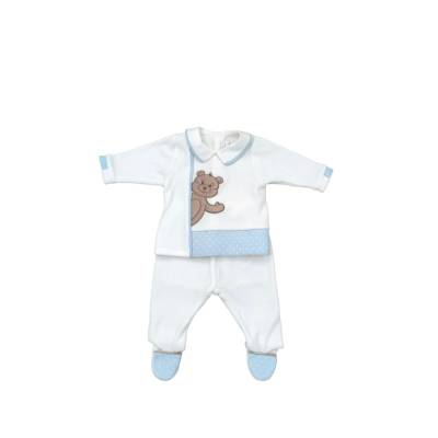 Newborn baby chenille layette Minù - 