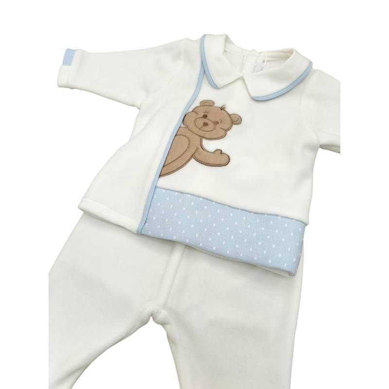 Newborn baby chenille layette Minù - 