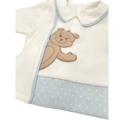 Neugeborenes Baby Chenille-Layette Minù - 