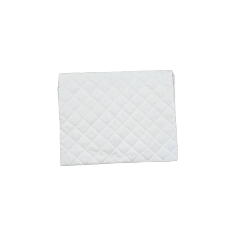 Wickeltasche creme mit Kreuzstich bestickbar Aida Canvas - 