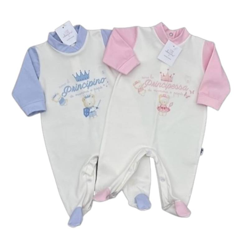 Combinaisons de nuit chaudes en coton pour bébé garçon et fille 0/1 mois - 