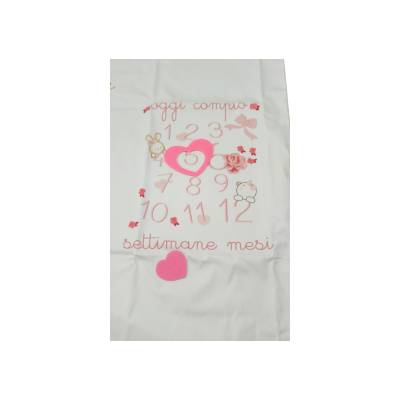 Baby girl birthday cover - 